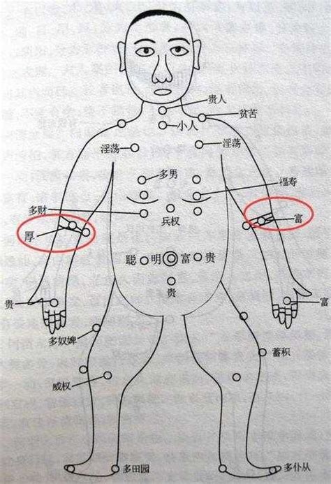 小手臂有痣|手臂左右内外长痣全解析